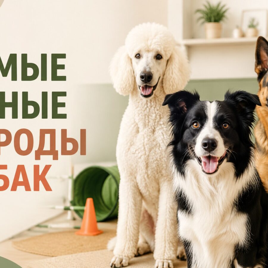 ТОП-10 самых умных собак